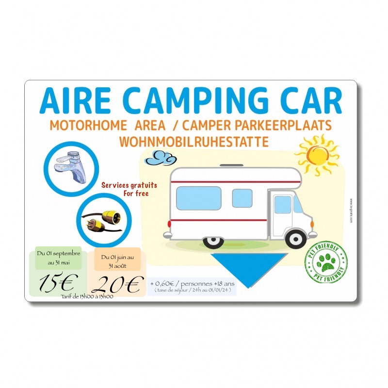 Aire camping-car  Ouistreham (14150) - Photo 8
